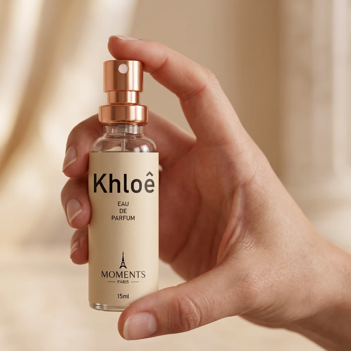 KHLOÊ 15ml — Perfume Floral Unissex | Moments Paris