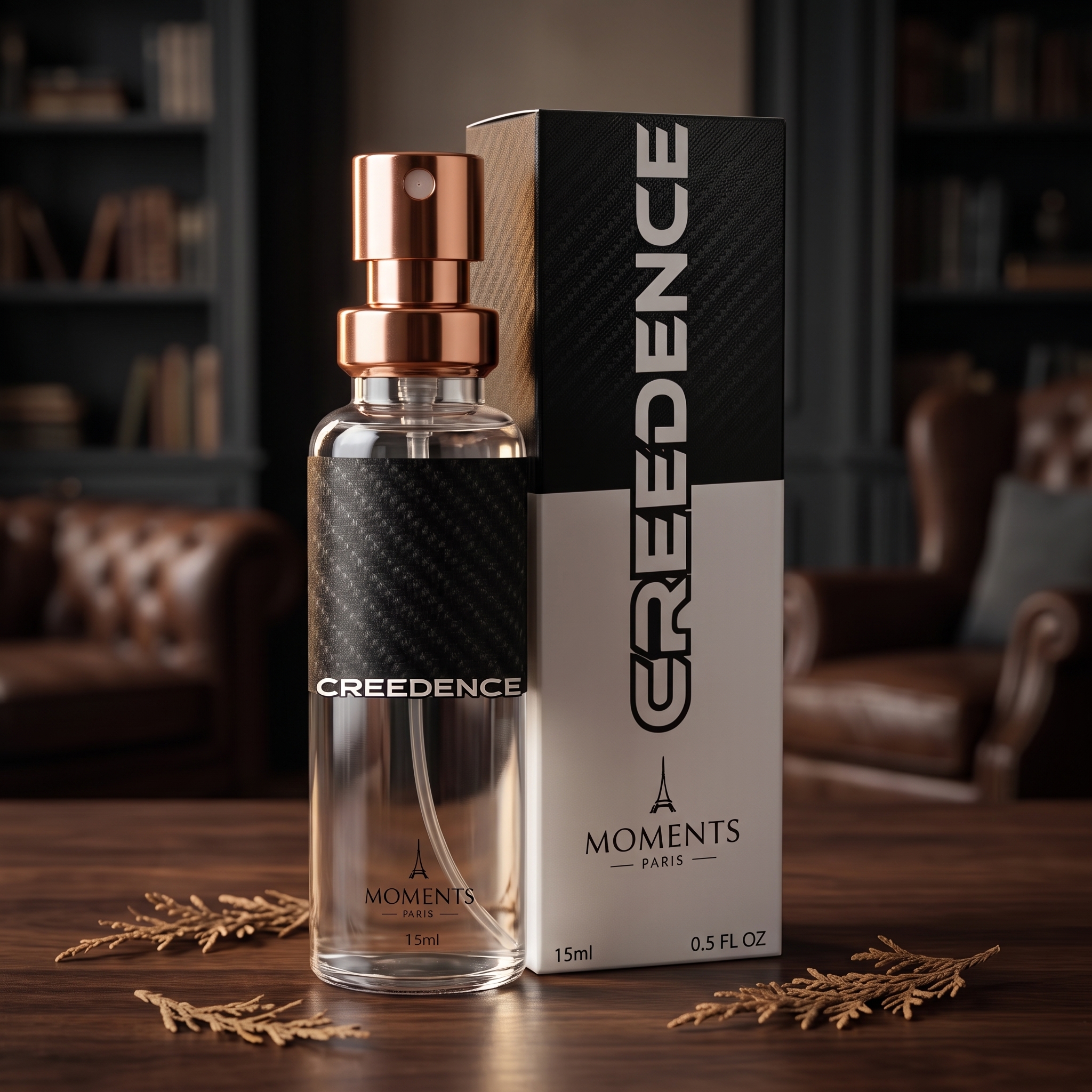 CREEDENCE 15ml — Perfume Chipre Frutado Masculino | Moments Paris